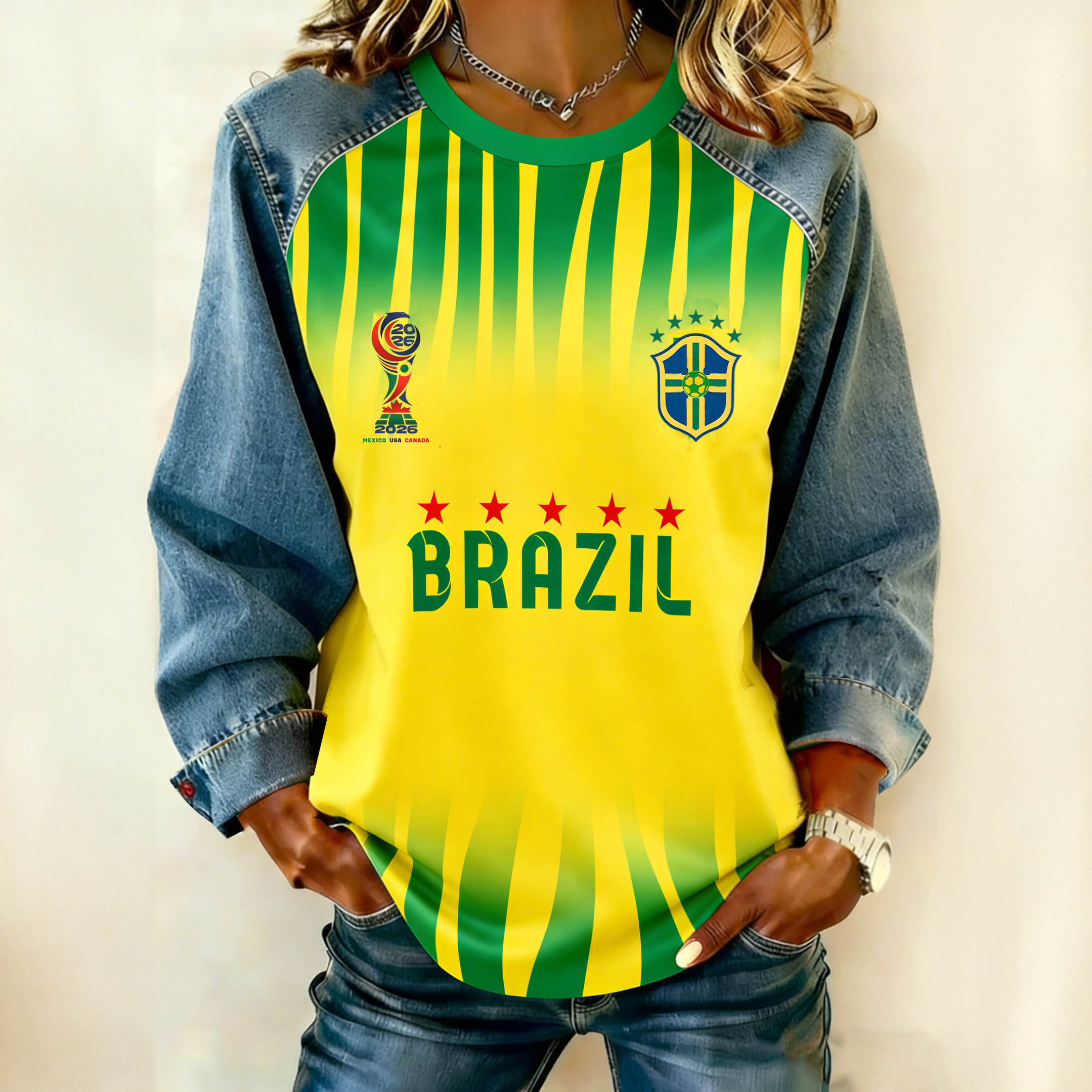 Brazil 2026 FIFA World Cup Sweatshirt FIFA Club World Cup Bracket Merch Gift For Mother