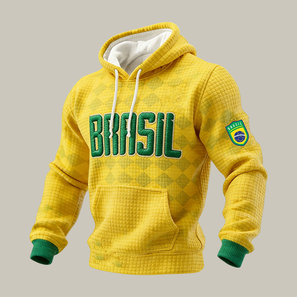 Brazil FIFA Club World Cup Bracket Hoodie Soccer Apparel Good Gift For Huge Fans
