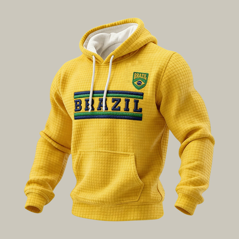 Brazil FIFA World Cup 2026 Hoodie World Cup Apparel Game Day Gear