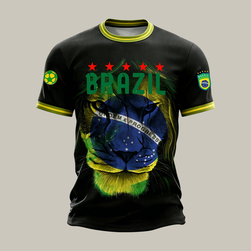 Brazil FIFA World Cup 2026 T-Shirt Game Day Football Shirt Soccer Fan Gear