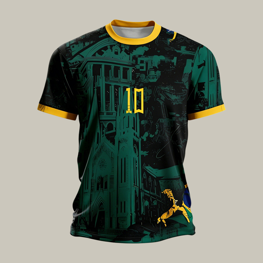 Brazil FIFA World Cup 2026 T-Shirt World Cup 2026 Group Stage Matches Merch Fan Gear