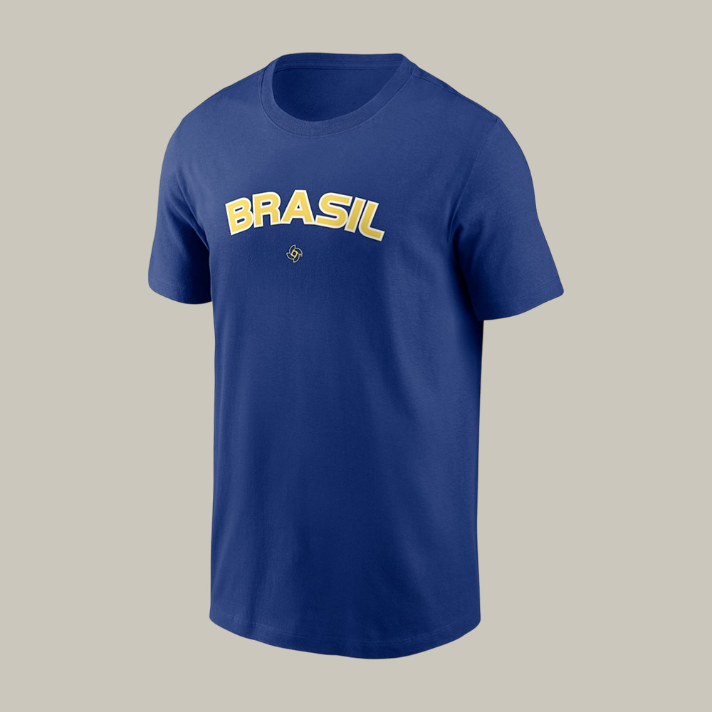 Brazil World Baseball Classic 2026 T-Shirt 2026 WBC Fan Merch Unique Gift For Baseball Lover