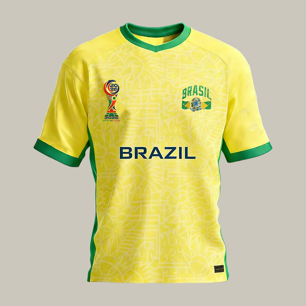Brazil World Cup 2026 T-Shirt FIFA World Cup 2026 Merch Unique Present For Game Day