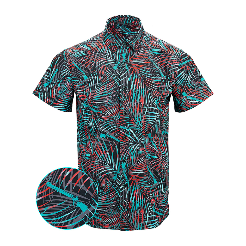 Breach Black Teal Button Down Shirt Tactical Hawaiian Shirt Gifts For Friends Breach Black Teal Button Down Shirt Tactical Hawaiian Shirt Gifts For Friends