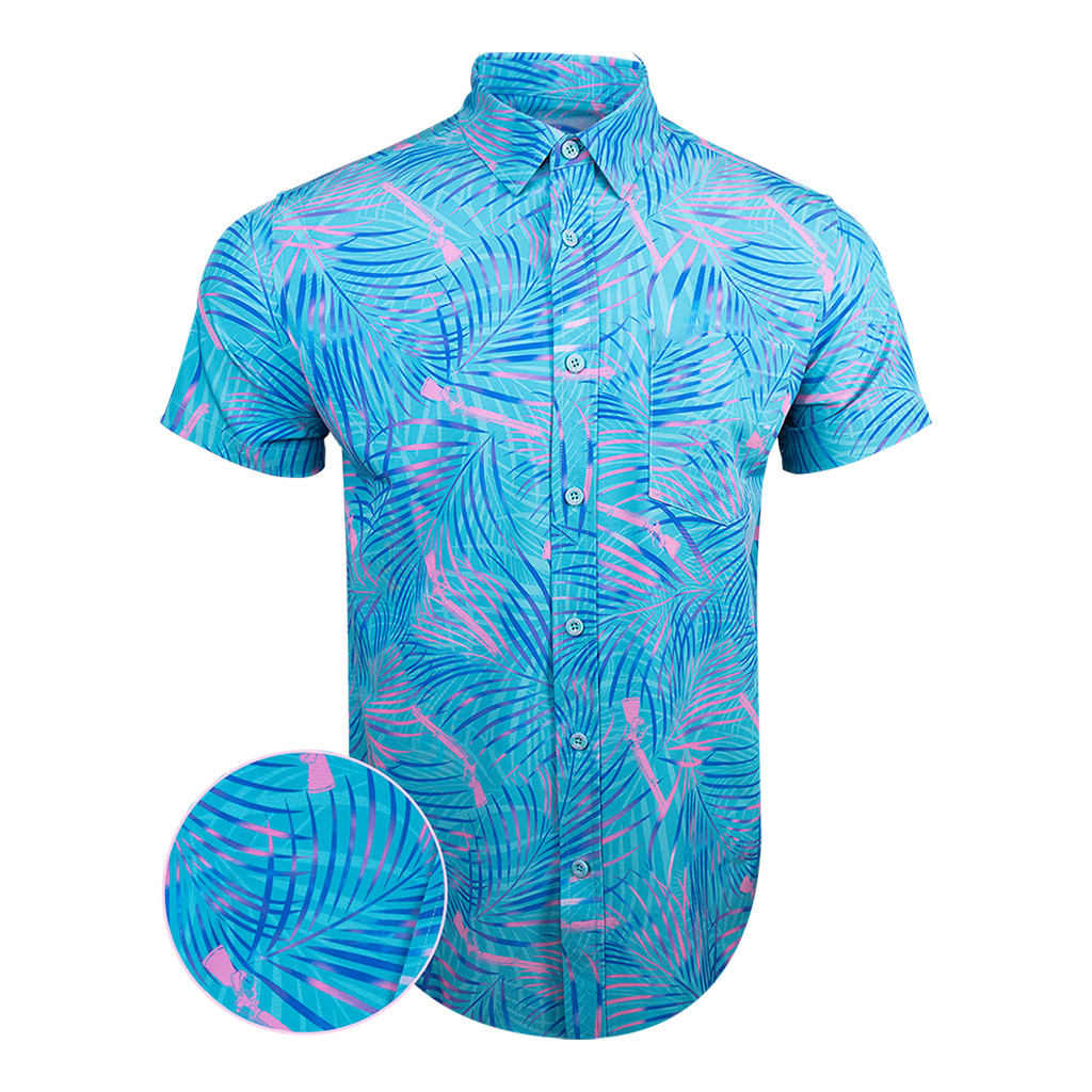 Breach Button Down Shirt Tactical Aloha Shirt Best Gifts For Boyfriend