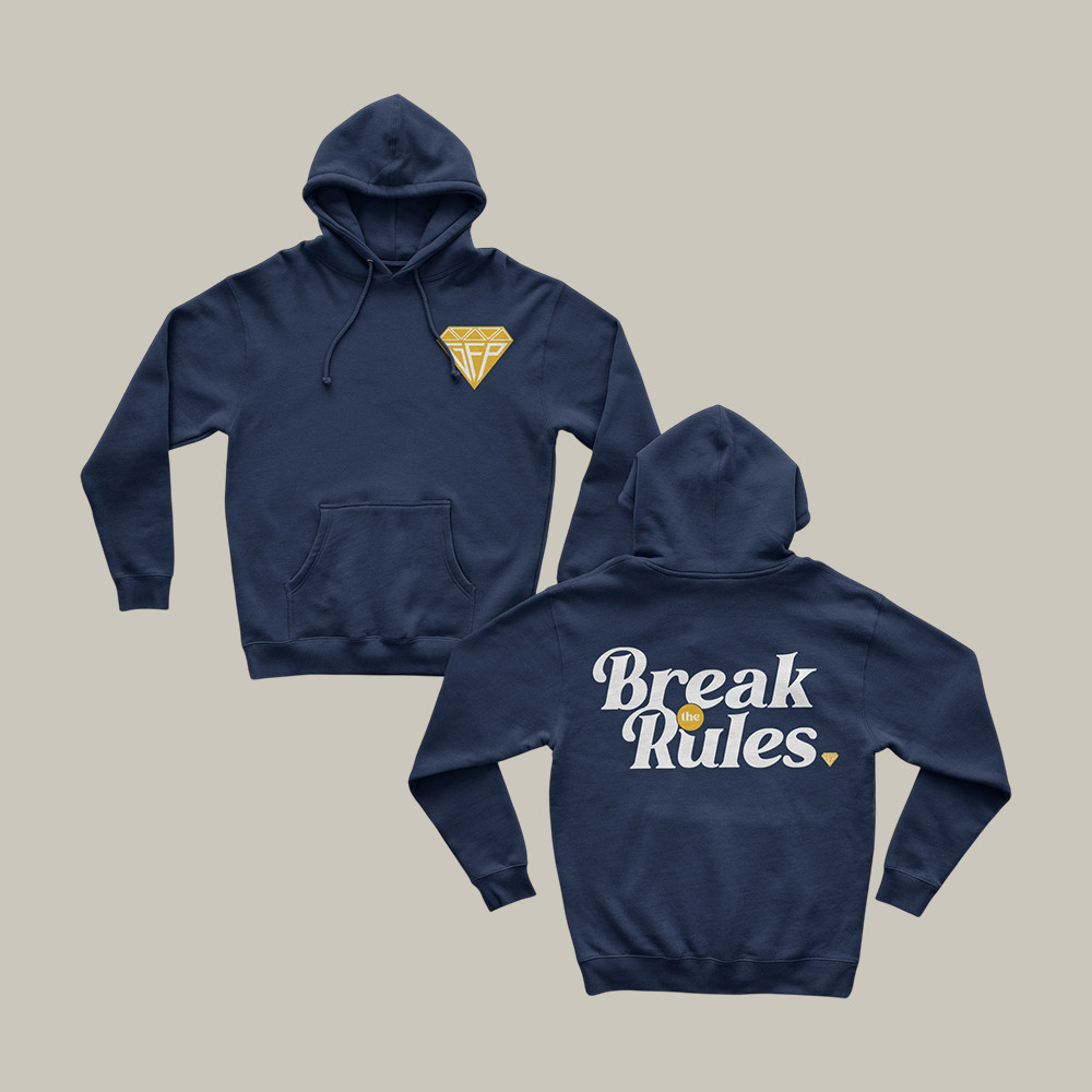 Break Rules Gfp Hoodie Gabe Farrell Productions Hooded Sweatshirt Gift Idea