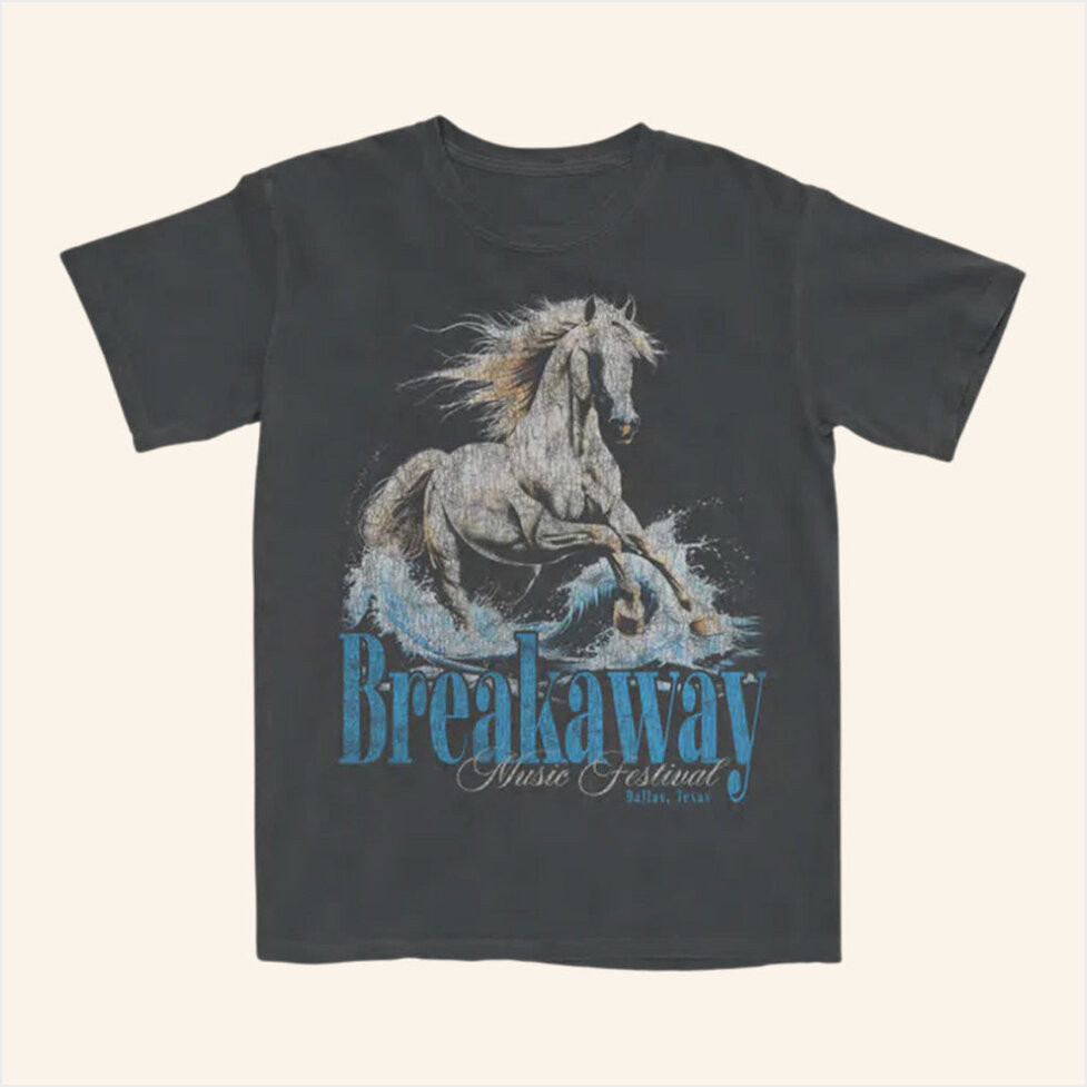Breakaway Music Festival Merch 2025 Tour Shirt Dallas Texas T-Shirt Breakaway Music Festival