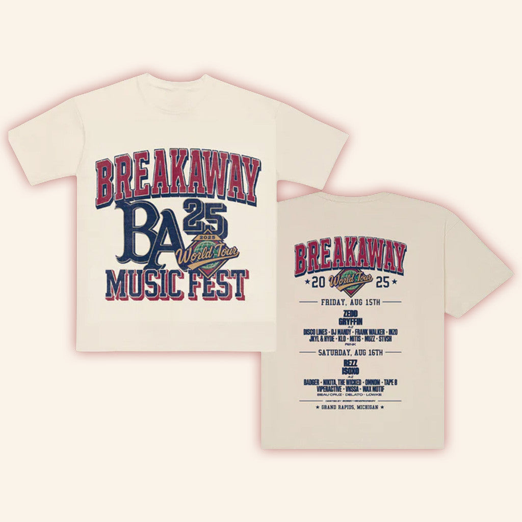 Breakaway Music Festival Merch 2025 Tour Shirt Michigan 2025 T-Shirt Gifts For Music Lovers Breakaway Music Festival Merch 2025 Tour Shirt Michigan 2025 T-Shirt Gifts For Music Lovers