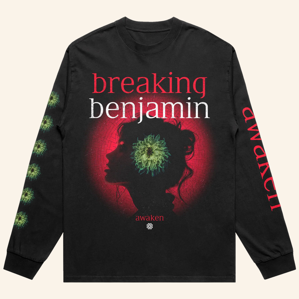 Breaking Benjamin Merch Awaken Long Sleeve Shirt Good Christmas Gifts For Her