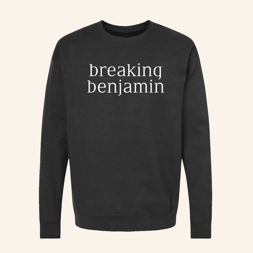 Breaking Benjamin Merch Black Sweatshirt Great Christmas Gifts For Dad Breaking Benjamin Merch Black Sweatshirt Great Christmas Gifts For Dad