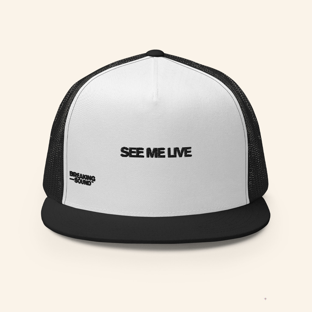 Breaking Sound Merch See Me Live Breaking Sound Trucker Hat Gifts For Music Fans Breaking Sound Merch See Me Live Breaking Sound Trucker Hat Gifts For Music Fans