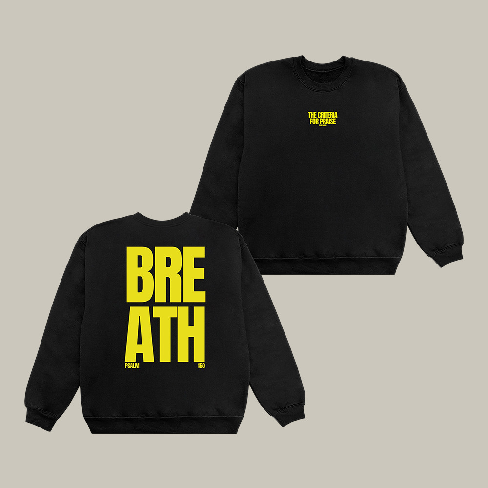 Breath 2819 Church Sweatshirt Bible Inspired Apparel Present Idea For Christians Mom