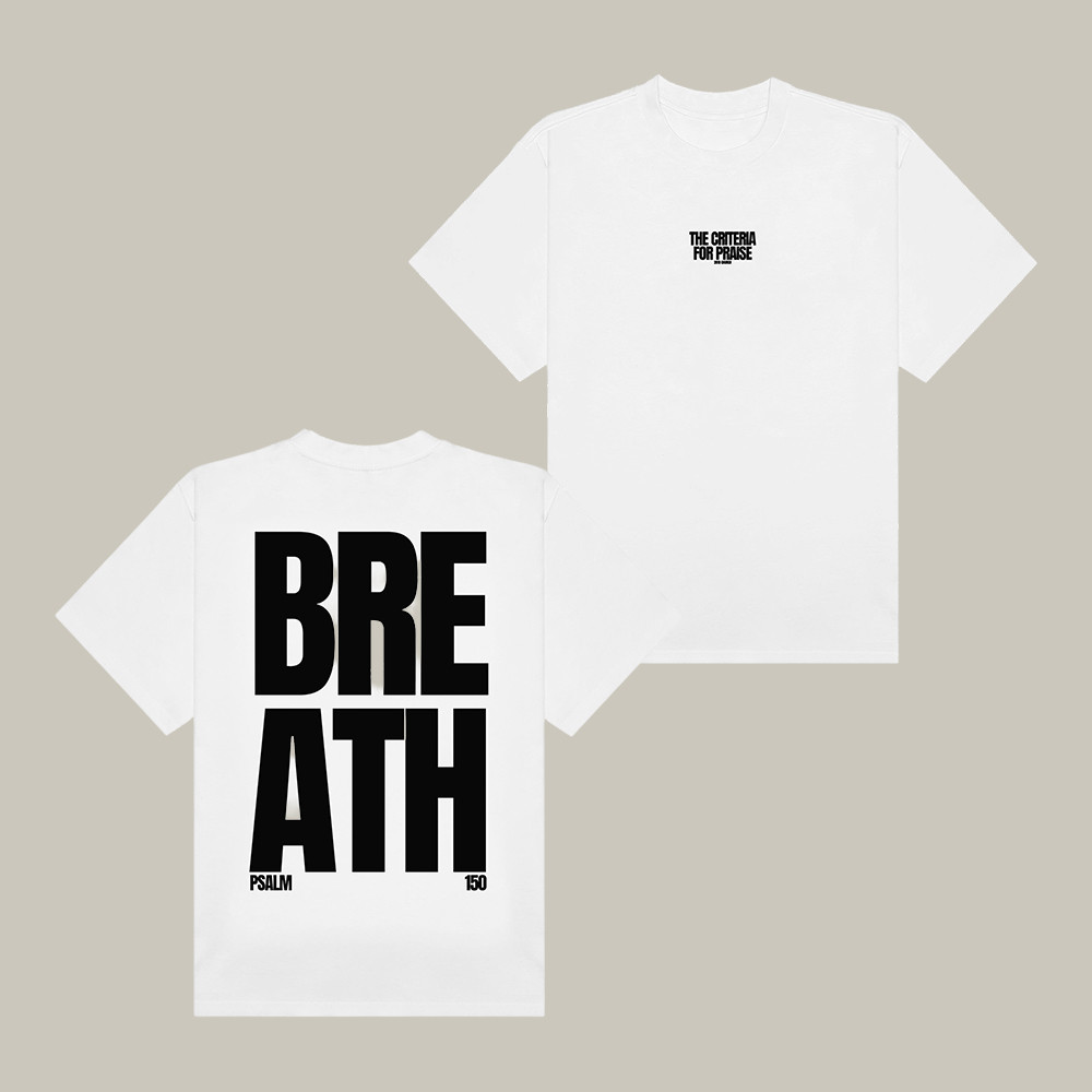 Breath 2819 Church T-Shirt Psalm Bible Verse Clothes Gift Idea For Boyfriend