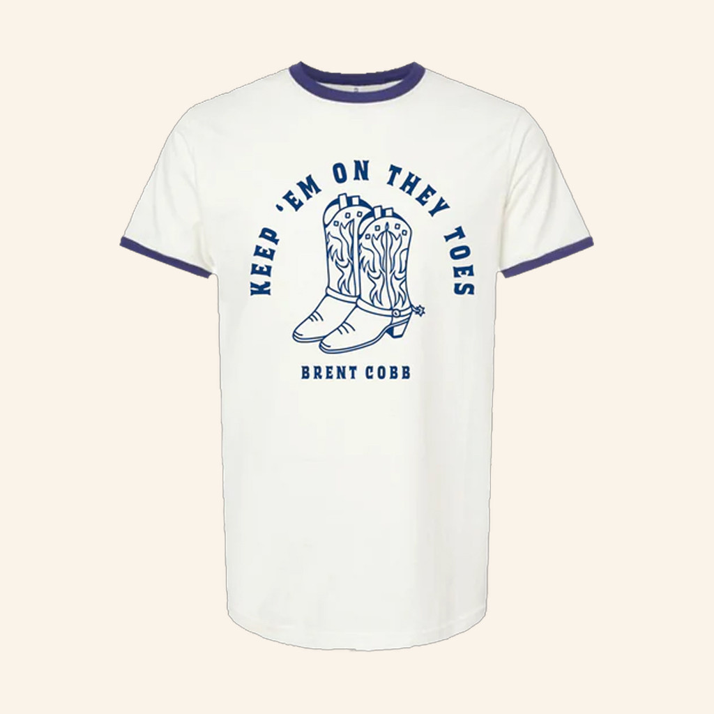 Brent Cobb Merch Keep Em On They Toes Shirt Christmas Gift Ideas For Friend