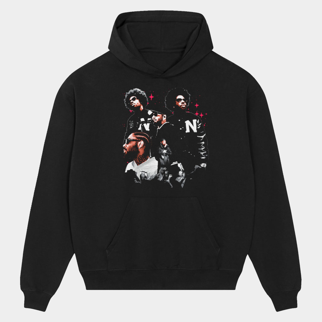 Brent Faiyaz Merch Brent Faiyaz Wasteland Stars Hoodie Cool Gifts For Music Lovers-1