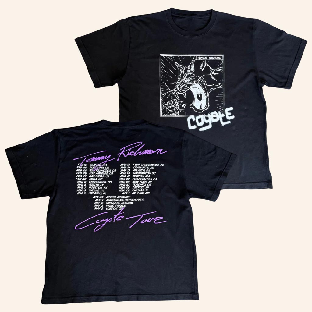 Brent Faiyaz Merch Cartoon Coyote Tour T-Shirt Music Lovers Gifts For Girlfriend