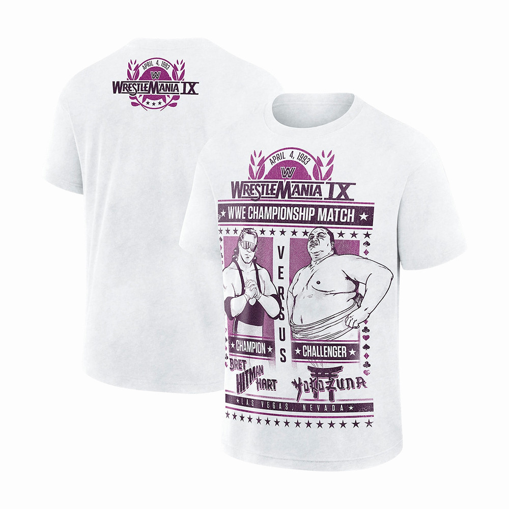 Bret Hart Vs Yokozuna WrestleMania T-Shirt WrestleMania Vegas Clothes Unique Present For Him