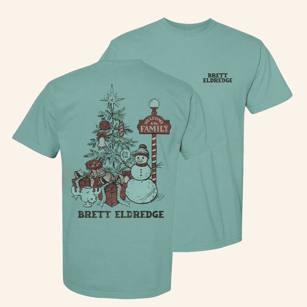 Brett Eldredge Merch Sage Christmas T-Shirt Xmas Gifts Ideas For Brother Brett Eldredge Merch Sage Christmas T-Shirt Xmas Gifts Ideas For Brother