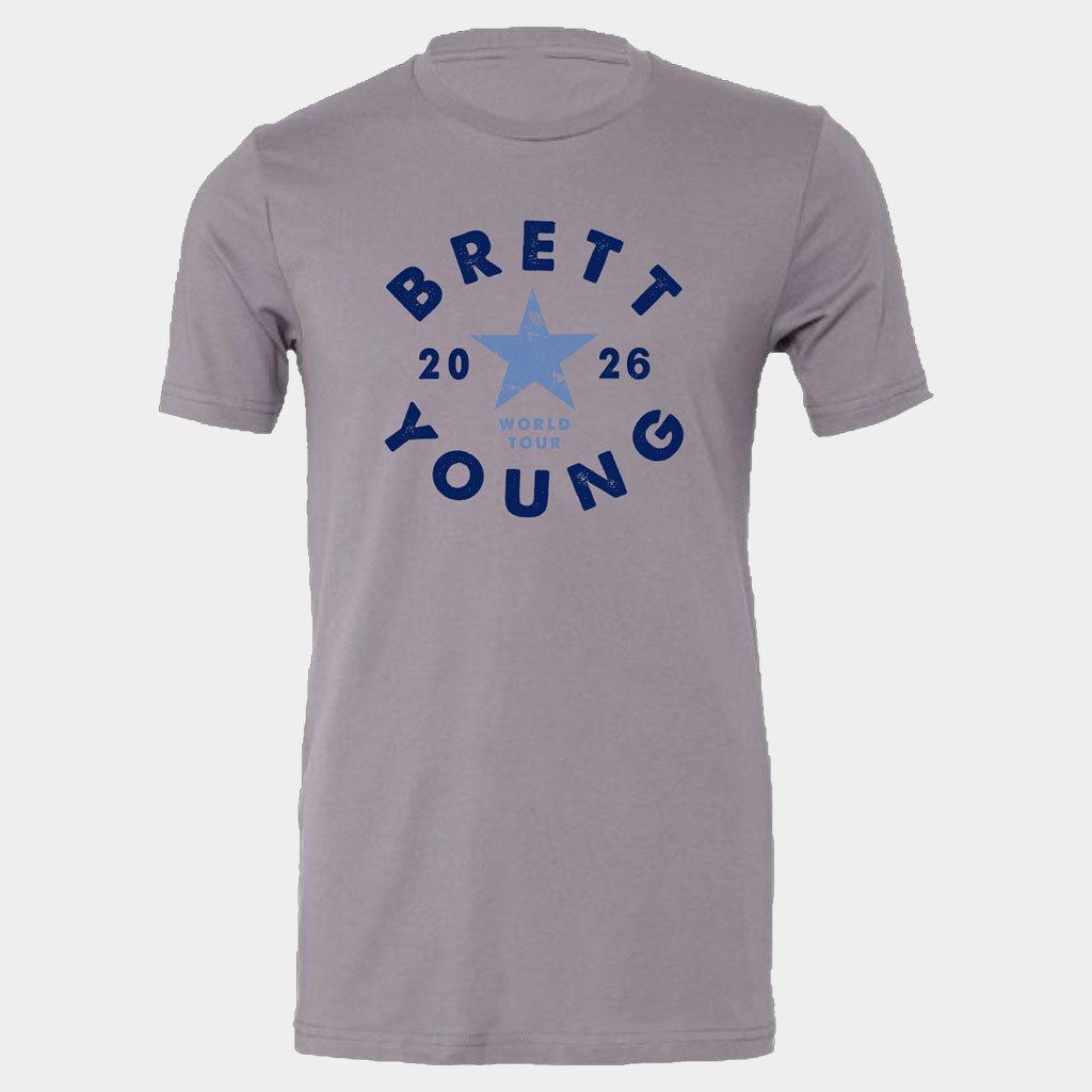 Brett Young Merch 2026 Star T-Shirt Brett Young Shirt Best Gifts For Music Lovers-1 Brett Young Merch 2026 Star T-Shirt Brett Young Shirt Best Gifts For Music Lovers-1