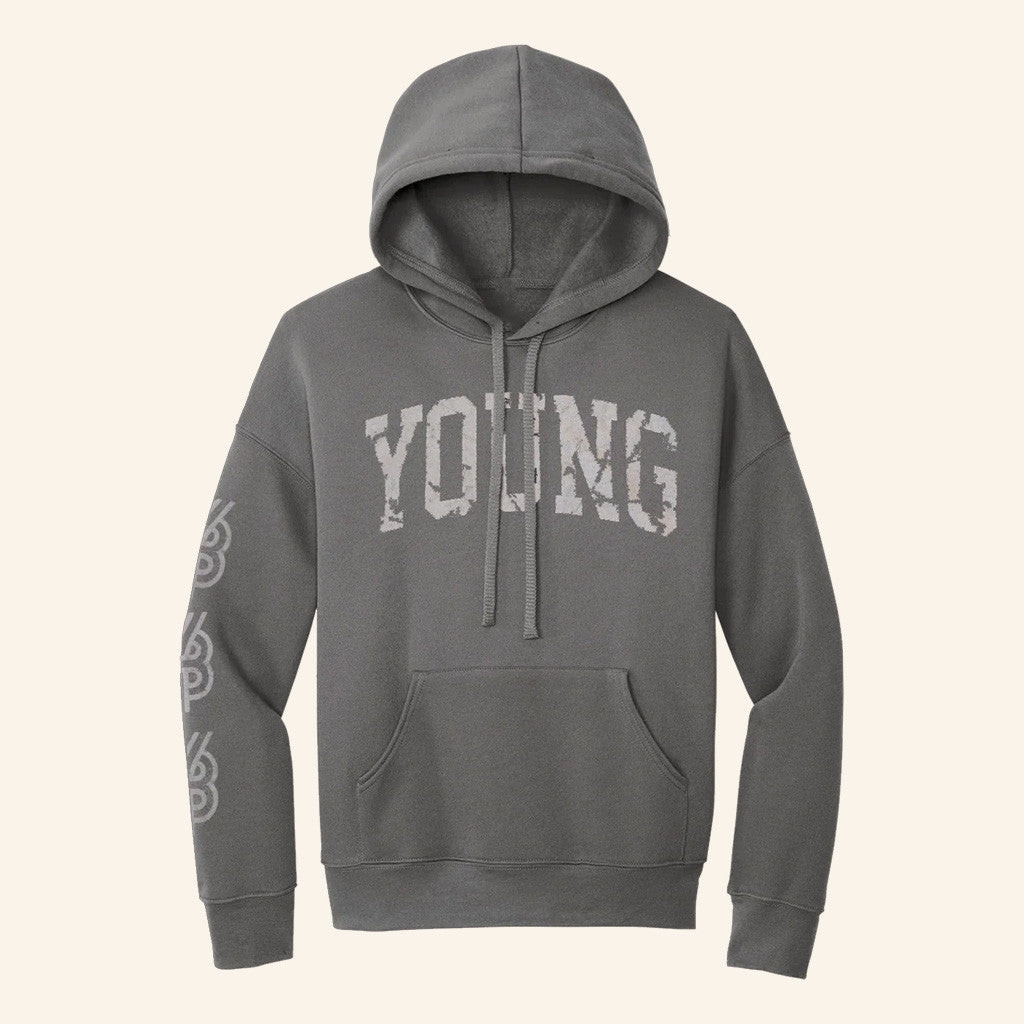 Brett Young Merch Tour 2025 Grey Young Hoodie Gifts For People Who Like Music
