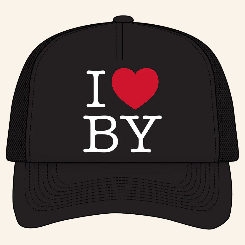 Brett Young Merch Tour 2025 I Love By Trucker Hat Gifts For People Who Like Music Brett Young Merch Tour 2025 I Love By Trucker Hat Gifts For People Who Like Music