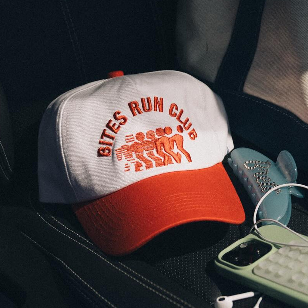 Bretts Bites Merch Embroidered Bites Run Club Hat Birthday Gift For Sister Bretts Bites Merch Embroidered Bites Run Club Hat Birthday Gift For Sister