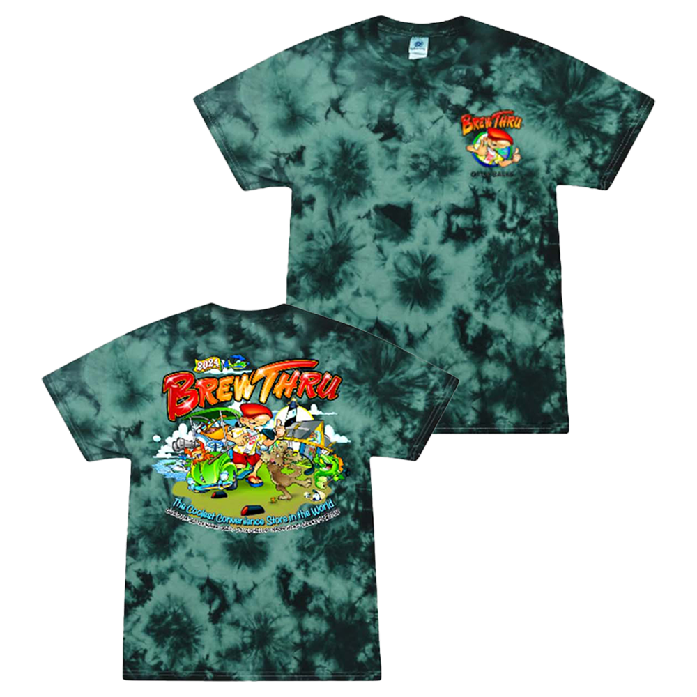 Brew Thru Merch 2024 Annual Tie Dye T-Shirt Cool Gifts For Dad Brew Thru Merch 2024 Annual Tie Dye T-Shirt Cool Gifts For Dad