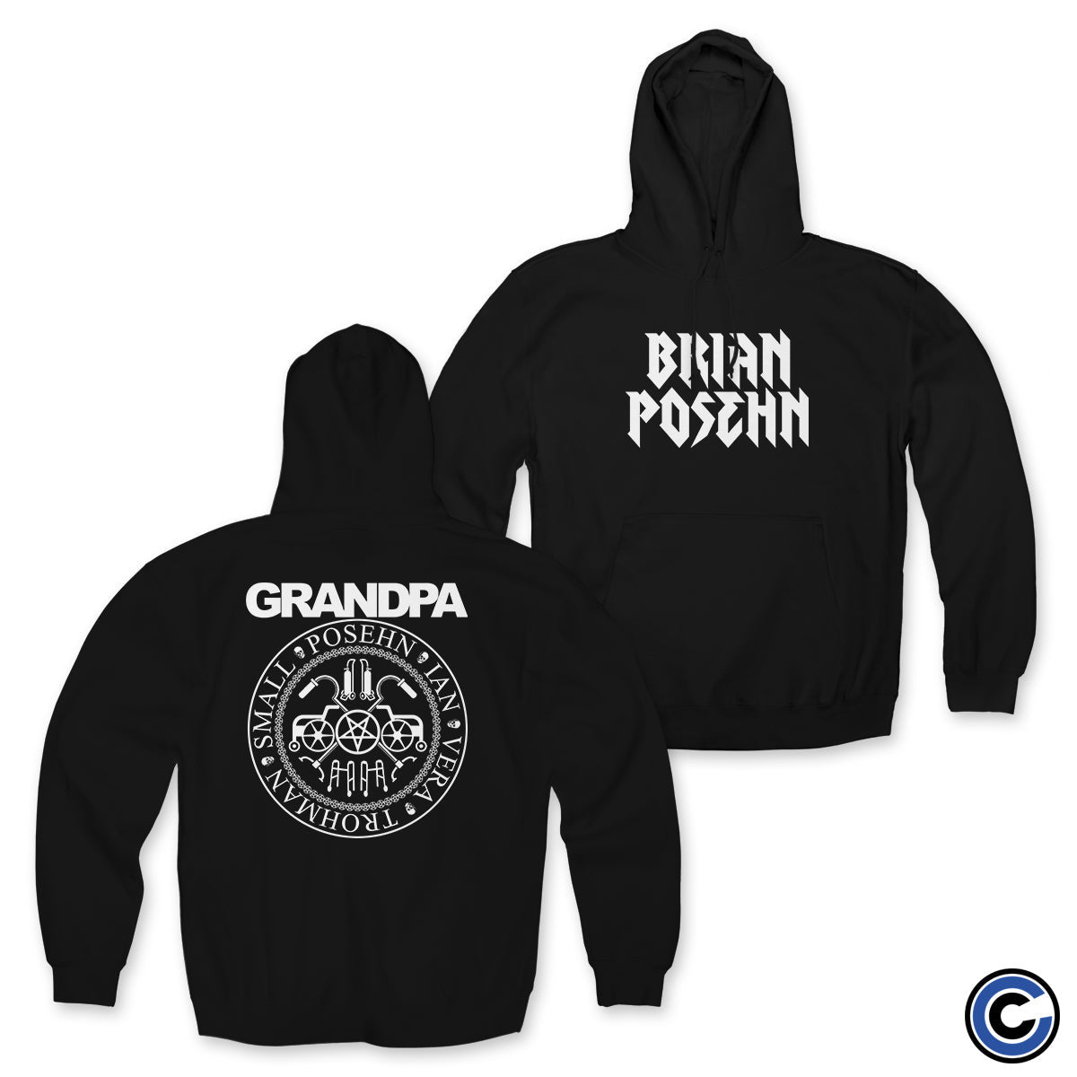 Brian Posehn Merch Grandpa Hoodie Brian Posehn Hoodie