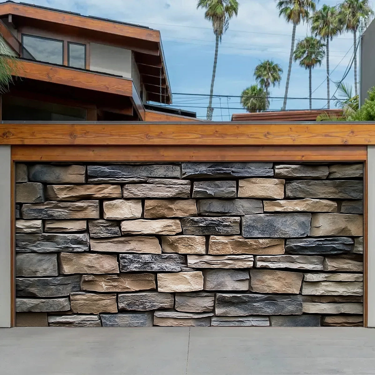 Bricks Garage Door Banner House Decorations Garage Door Decor Unique Gifts For Dad