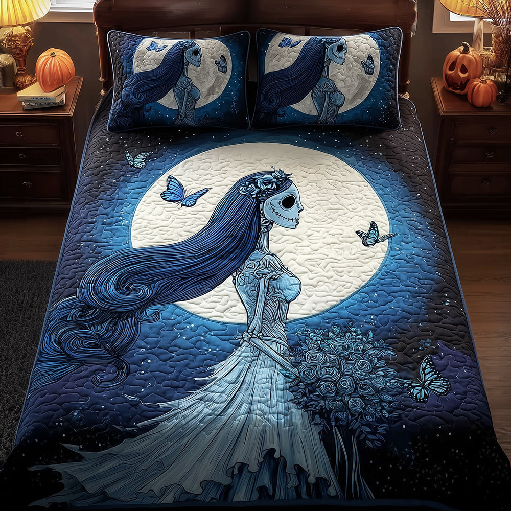 Bride Midnight Quilted Bedding Set Halloween Bed Sheets Unique Ideas For Family