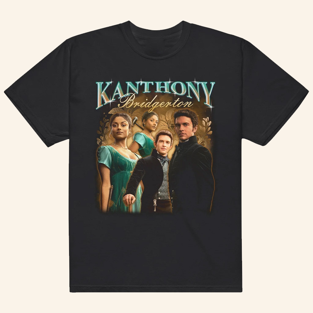 Bridgerton Merch Bridgerton Kanthony Heartthrob T-Shirt Gifts For Friends