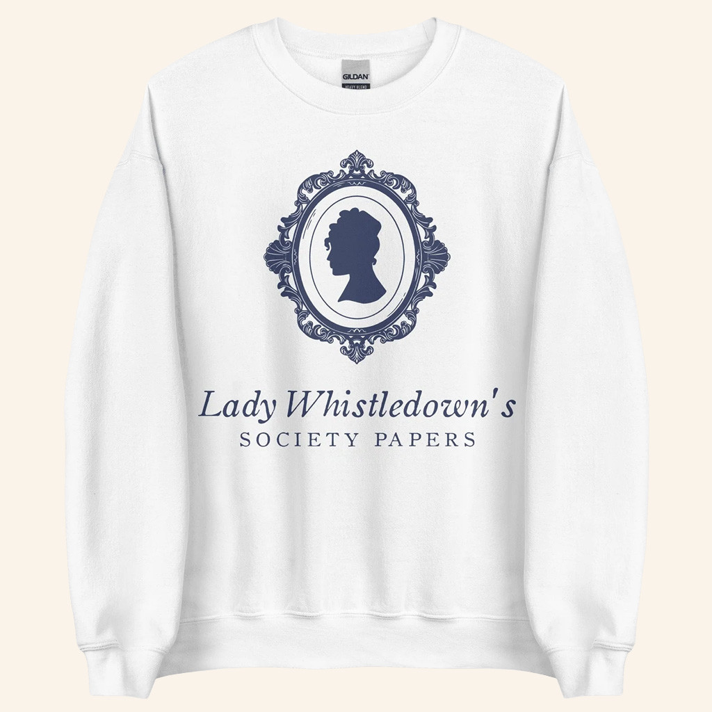 Bridgerton Merch Lady Whistledown's Society Papers Sweatshirt Best Gifts For Her Bridgerton Merch Lady Whistledown's Society Papers Sweatshirt Best Gifts For Her