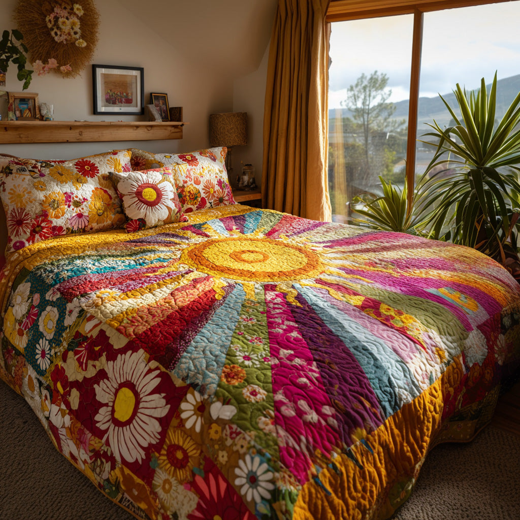 Bright Day Quilted Bedding Set Bed Decorations Christmas Ideas For Her