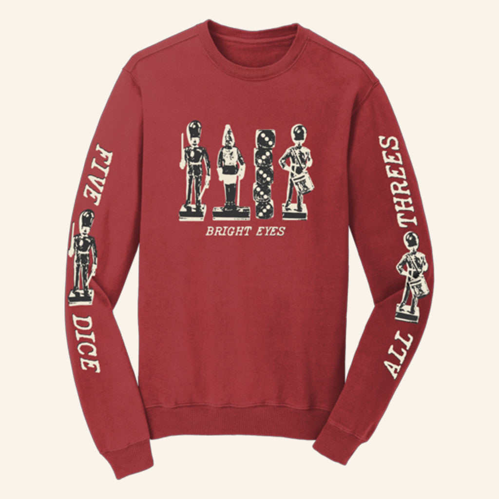 Bright Eyes Merch Red Bright Eyes Sweatshirt Best Gifts For Friends