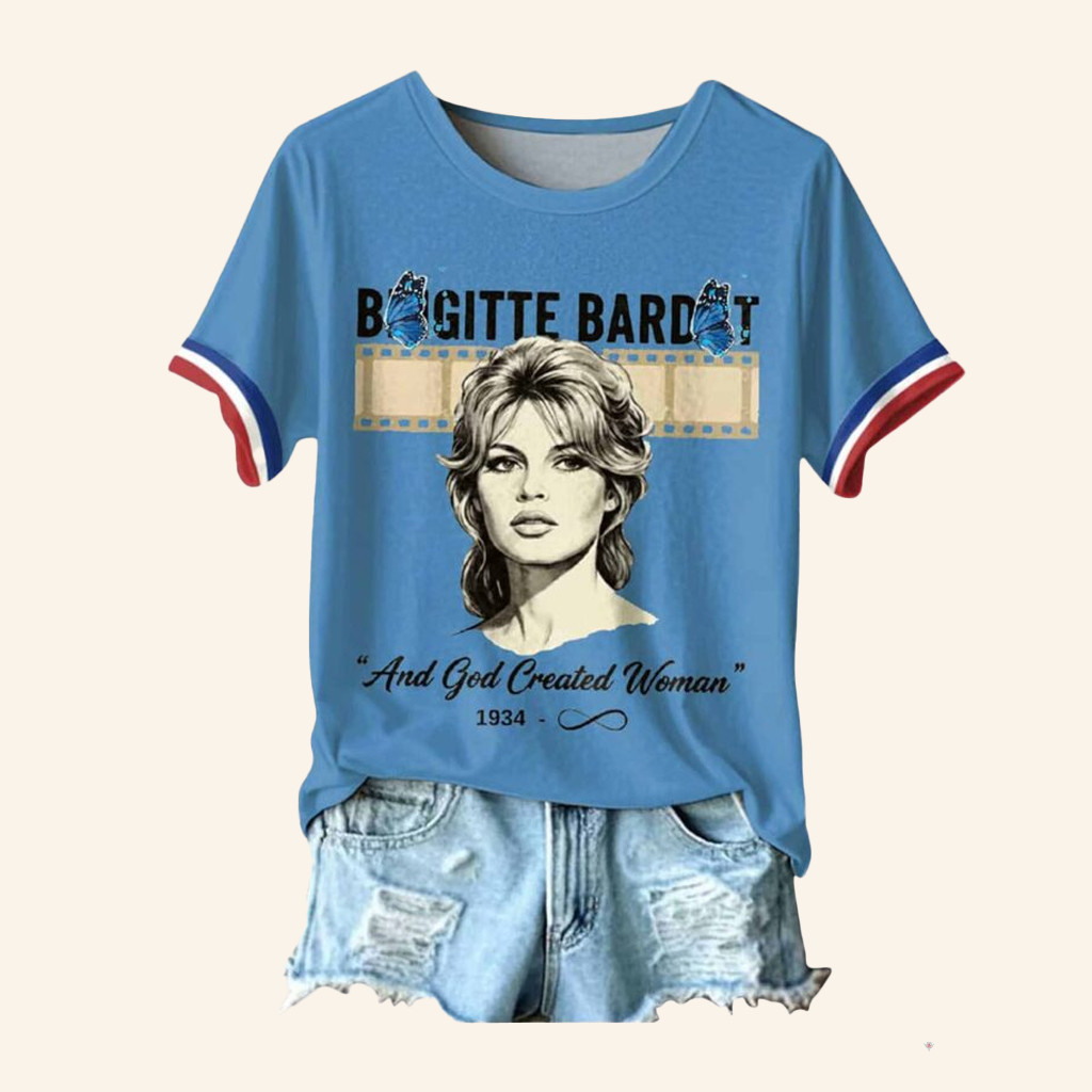 Brigitte Bardot And God Created Woman 1934 Forever Shirt Brigitte Bardot Merch Gifts For Her