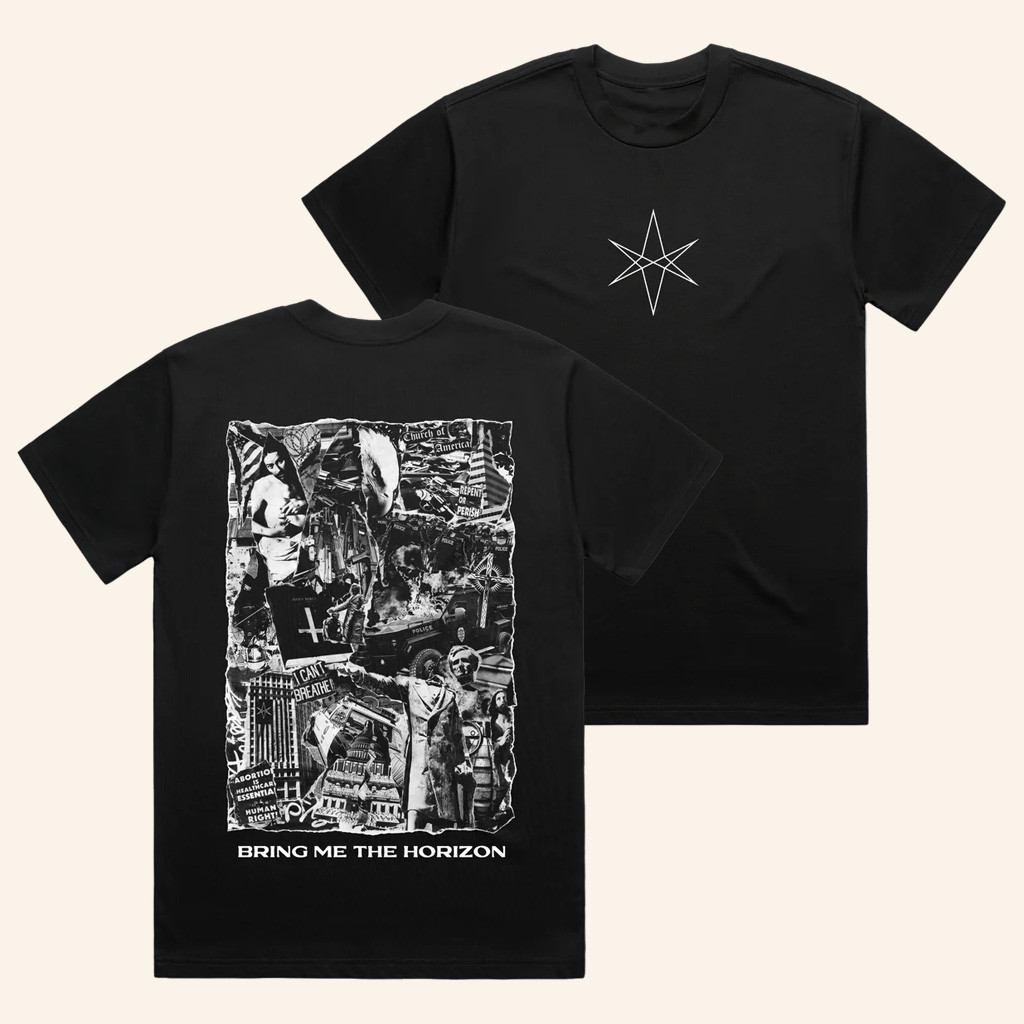 Bring Me The Horizon Merch Collage T-Shirt Gifts For Brother In Law