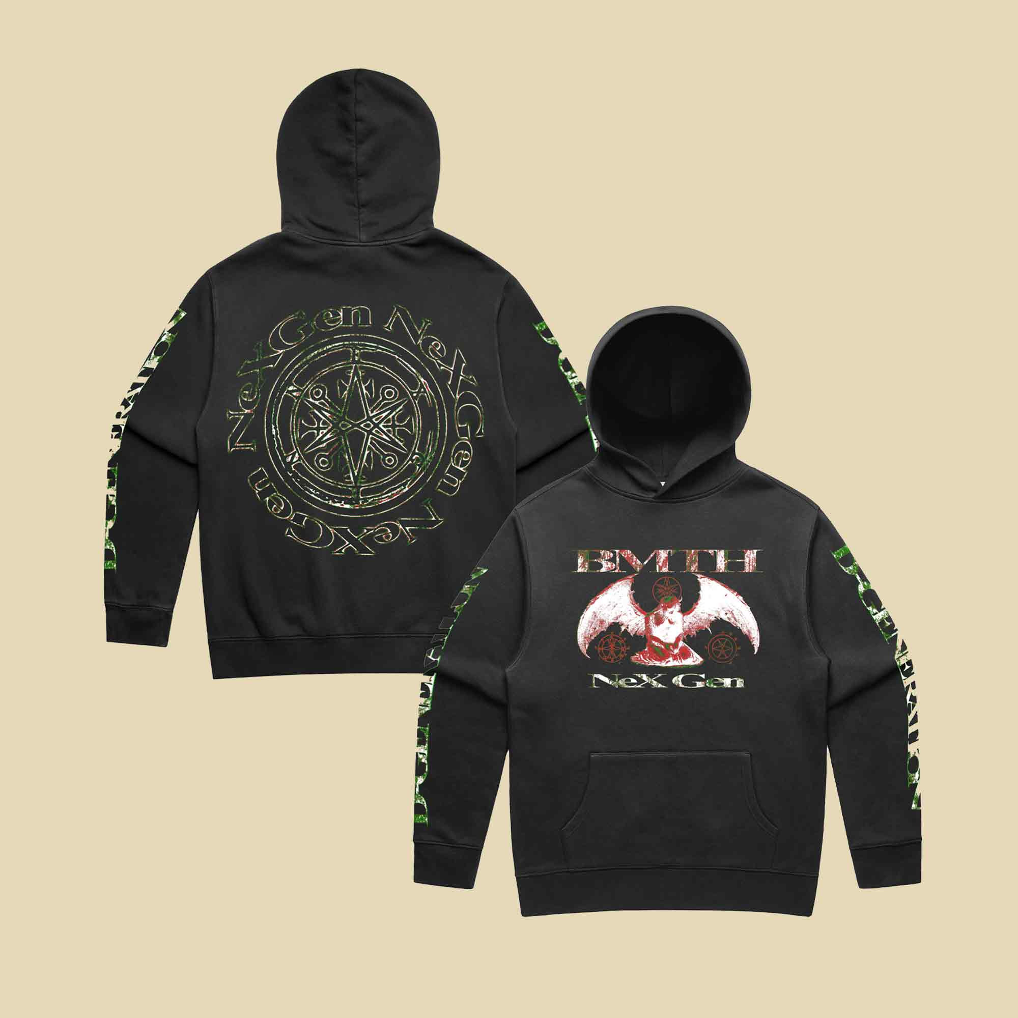 Bring Me The Horizon Merch D-Generation Hoodie Concert Outfit Rock Music Lover Gifts