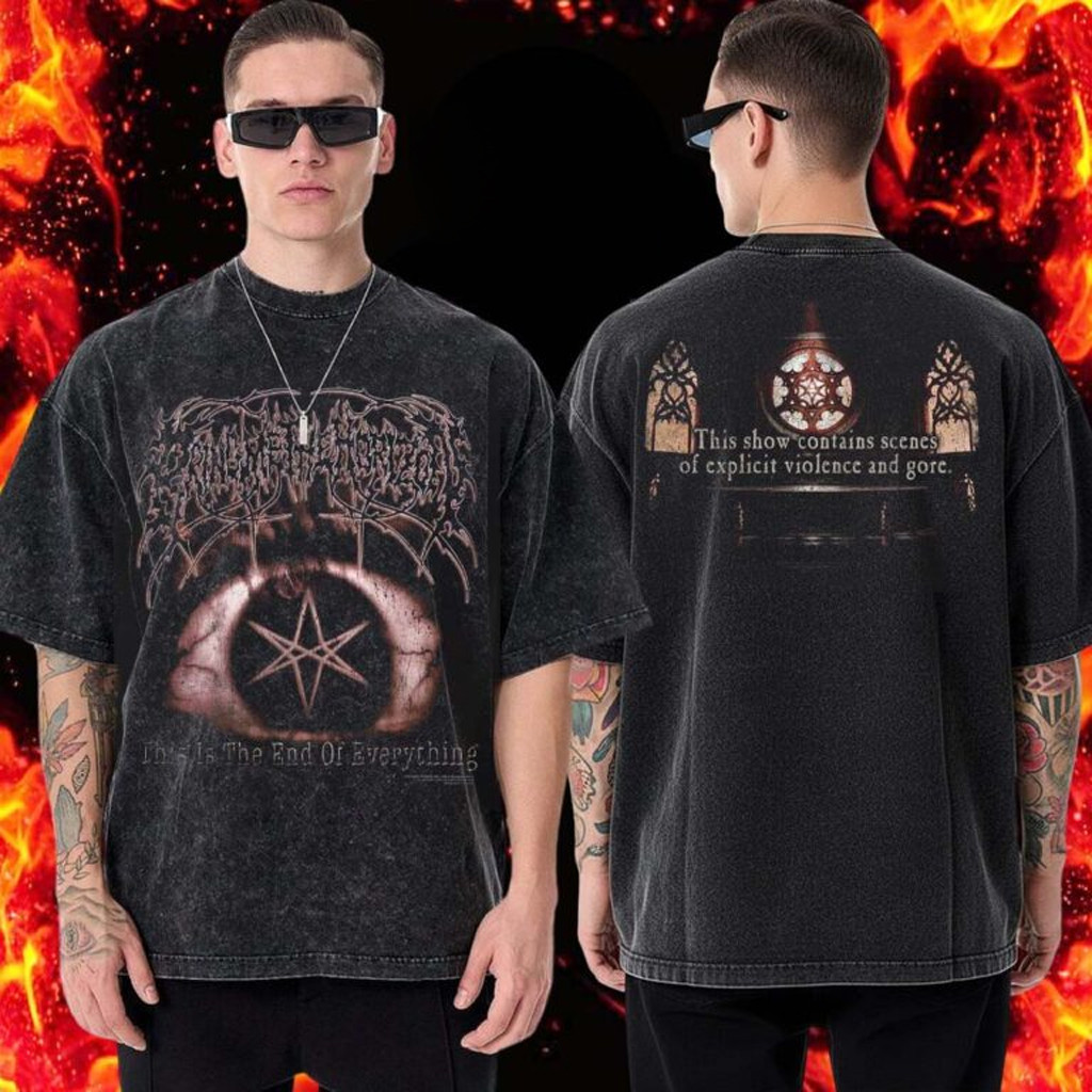 Bring Me The Horizon Merch End Of Everything Washed T-Shirt Gifts For Rock Fans Bring Me The Horizon Merch End Of Everything Washed T-Shirt Gifts For Rock Fans