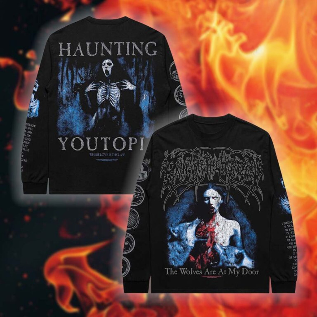 Bring Me The Horizon Merch Haunting Long Sleeve T-Shirt Gifts For Rock Fans