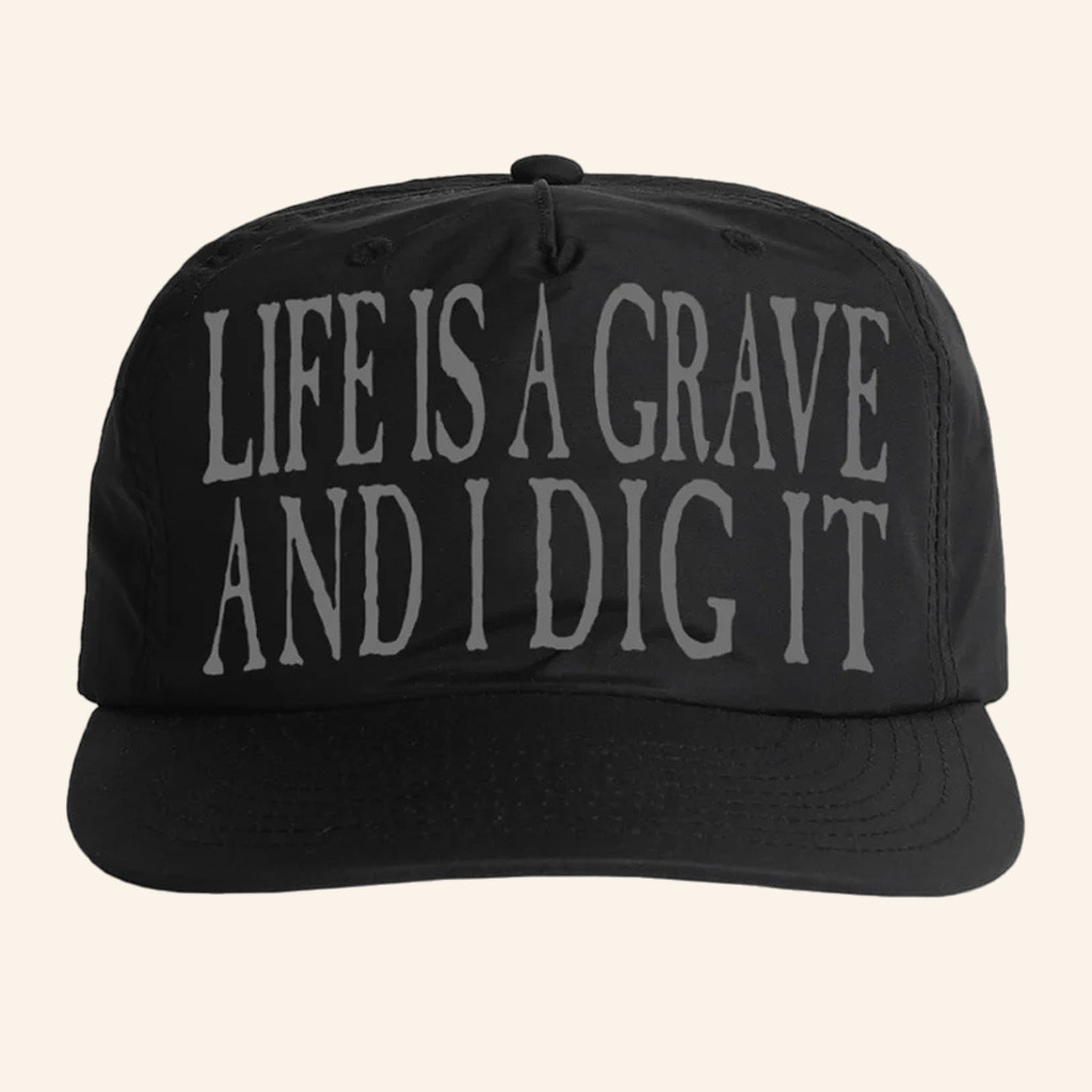 Bring Me The Horizon Merch Life Is A Grave And I Dig It Hat Birthday Gift For Him
