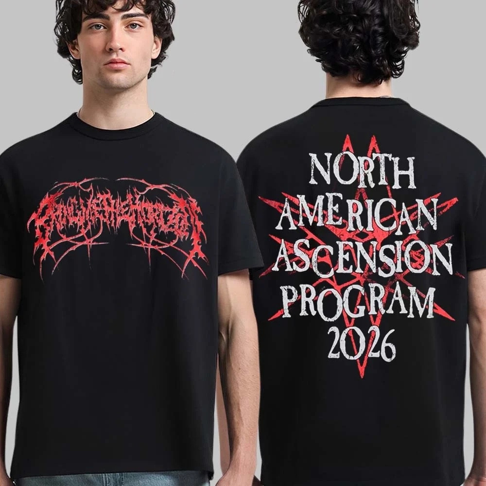 Bring Me The Horizon Merch North American Ascension Program 2026 Tour T-Shirt Music Lover Gift