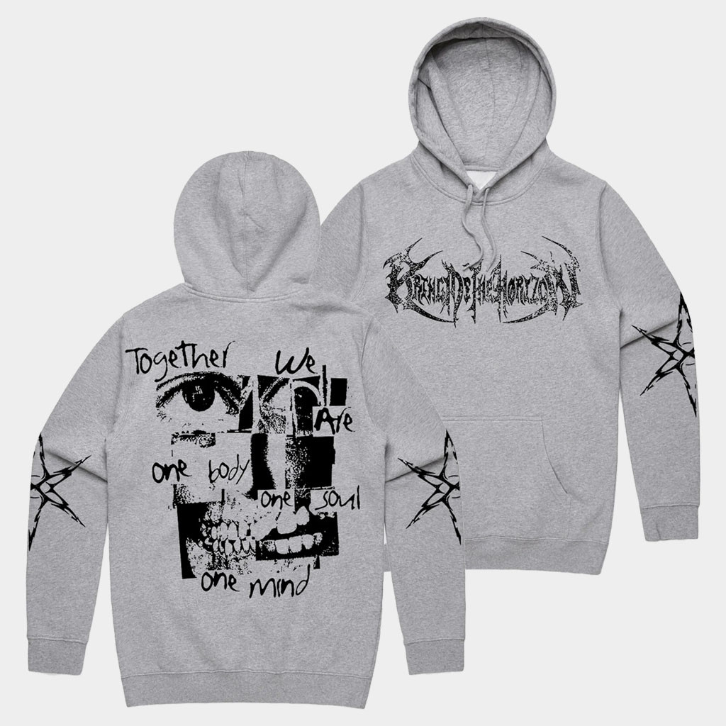 Bring Me The Horizon Merch One Body One Soul One Mind Hoodie Presents For Rock Lovers