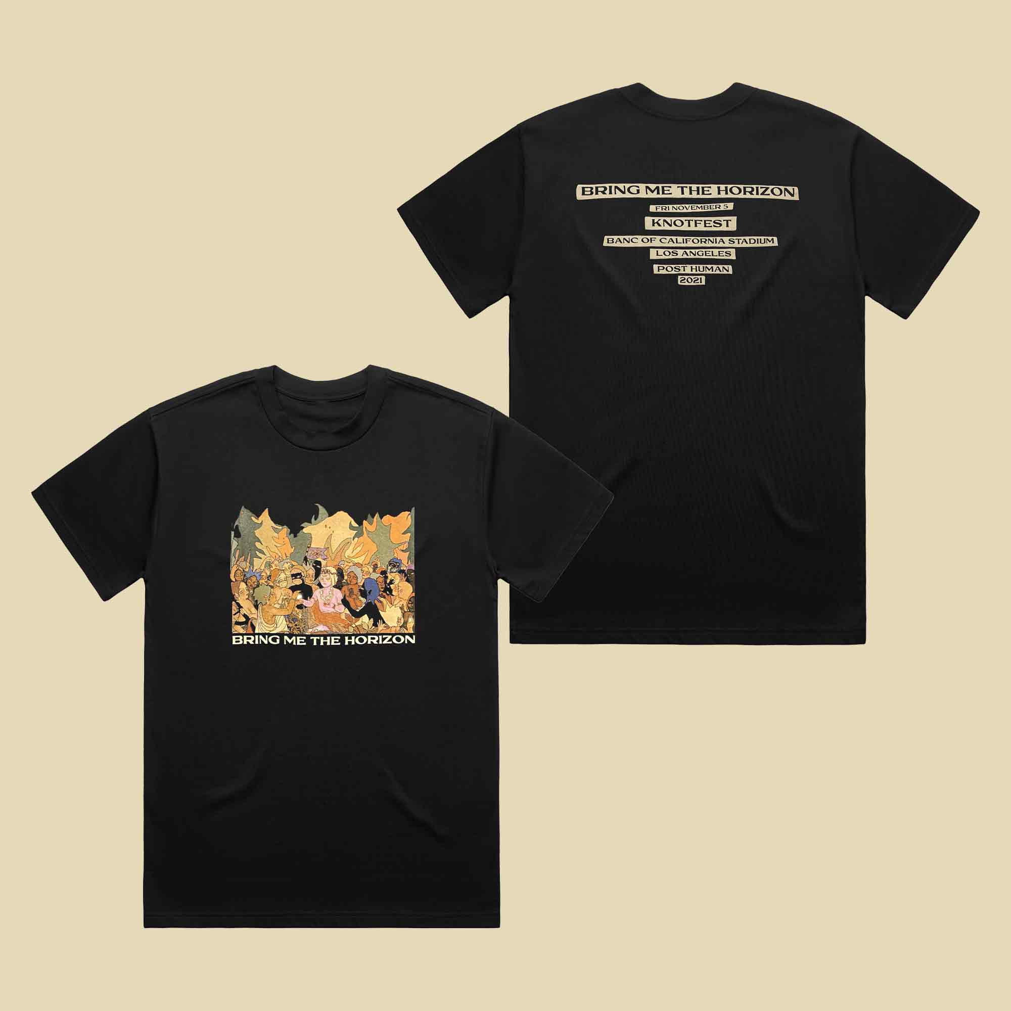 Bring Me The Horizon Merch Survival Horror T-Shirt BMTH Concert Clothes Gift for Fans