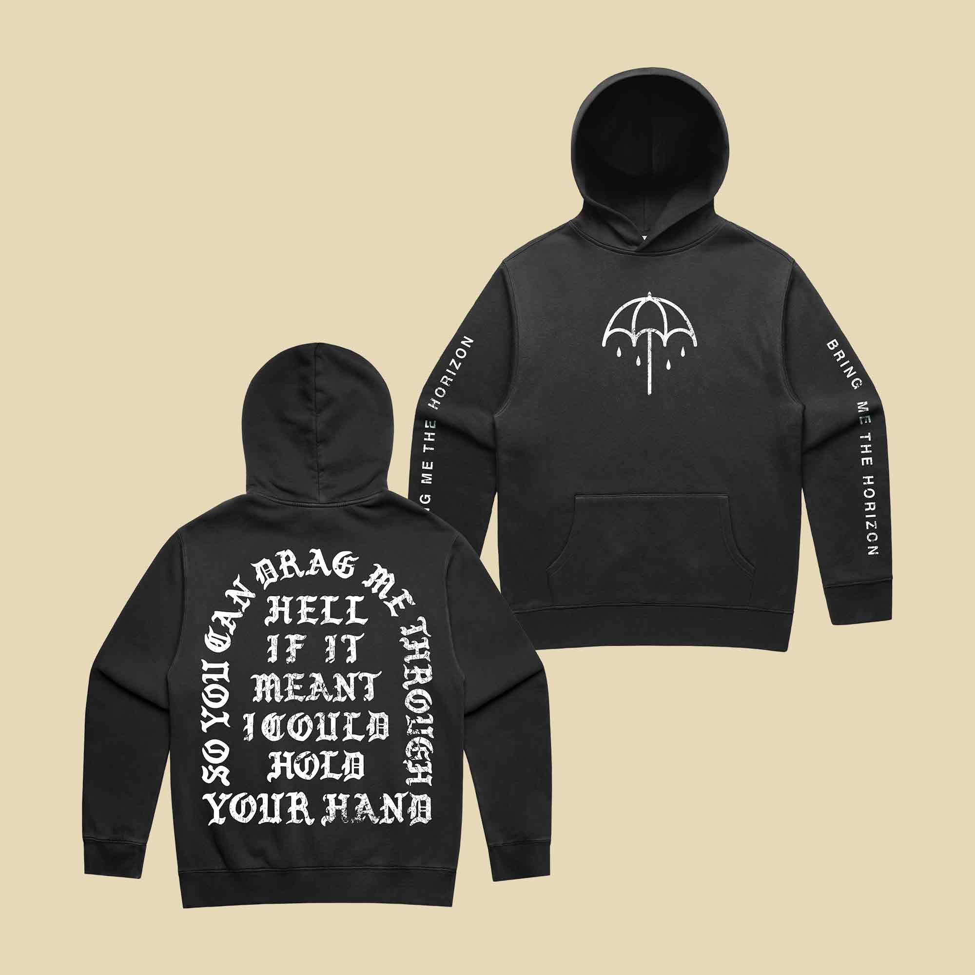 Bring Me The Horizon Merch That's The Spirit 10th Anniversary Hoodie Rock Music Fans Gifts