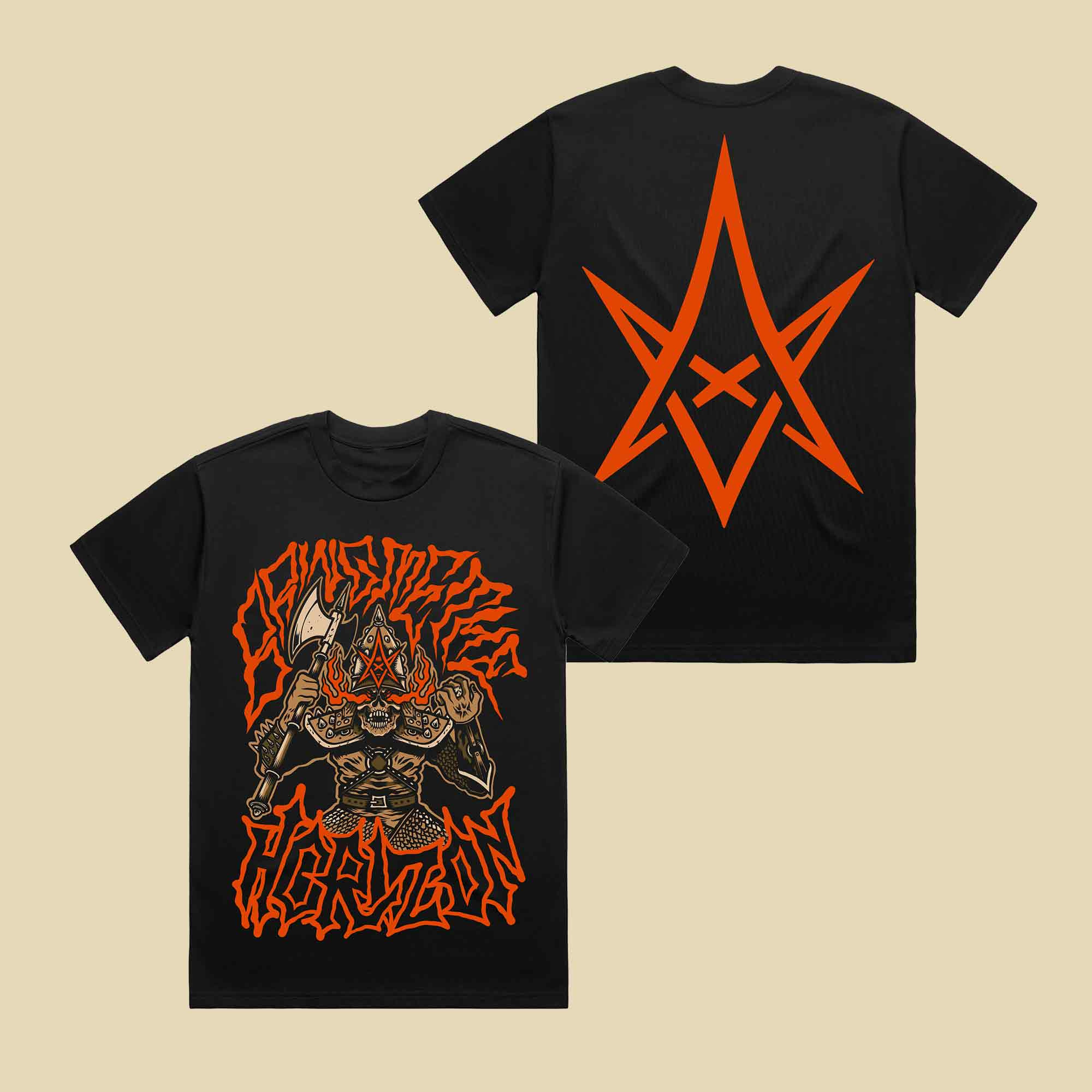 Bring Me The Horizon Merch Warrior T-Shirt Ascension Program Tour Clothes Concert Gifts