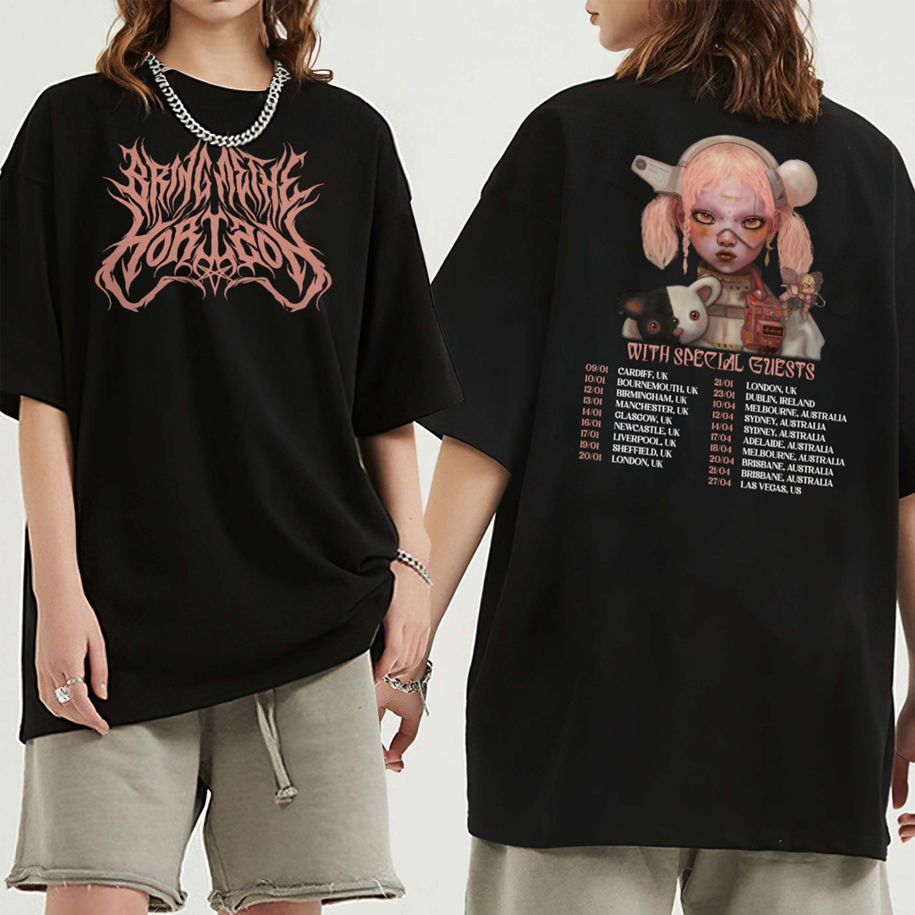 Bring Me The Horizon Tour Shirt BMTH Merch Gifts Ideas For Friends Bring Me The Horizon Tour Shirt BMTH Merch Gifts Ideas For Friends