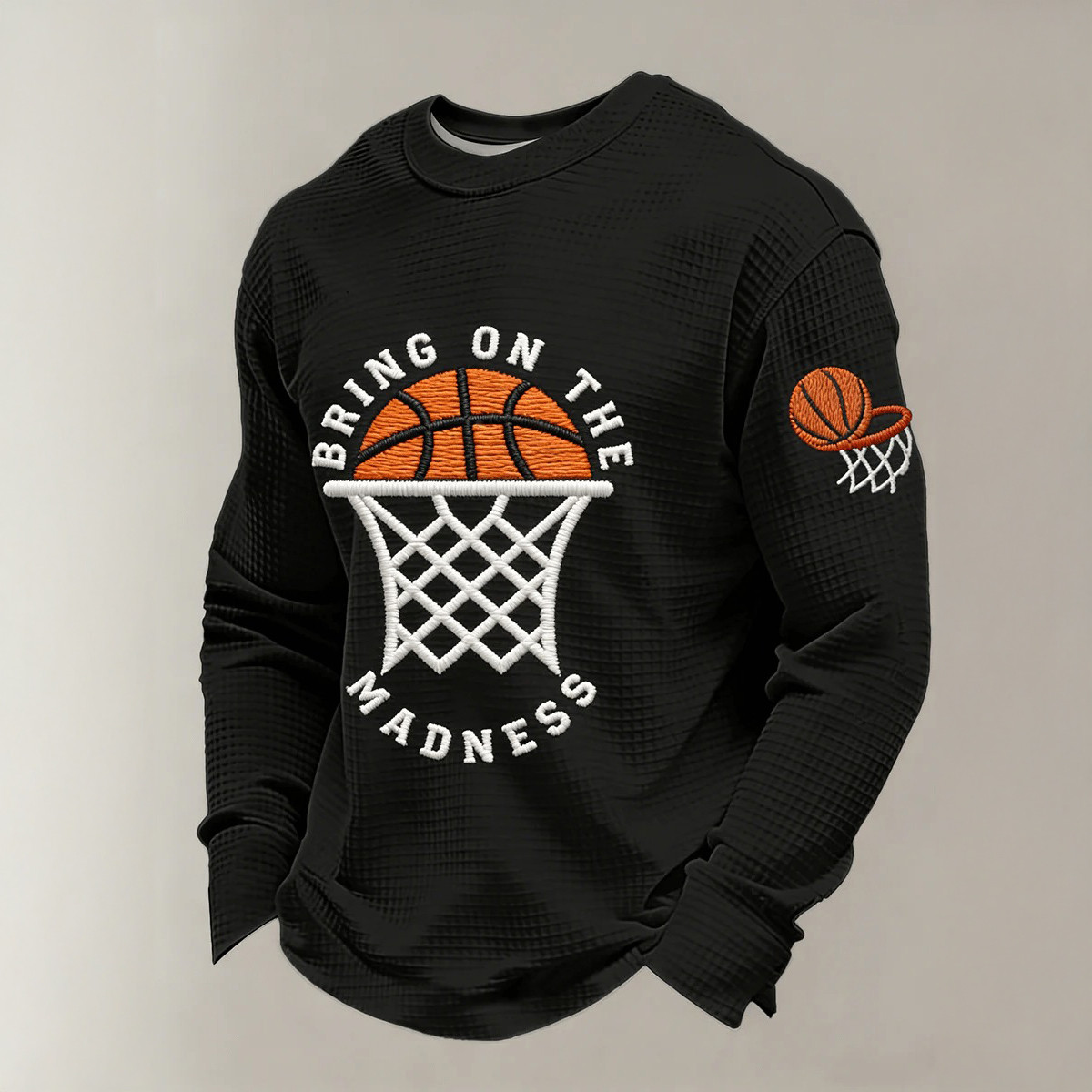 Bring On The Madness Basketball Long Sleeve Shirt Game Day Apparel Basketball Lover Gift
