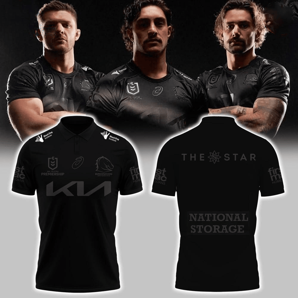 Brisbane Broncos Black Edition Special T-ShirtBest Gifts For Fan Lovers