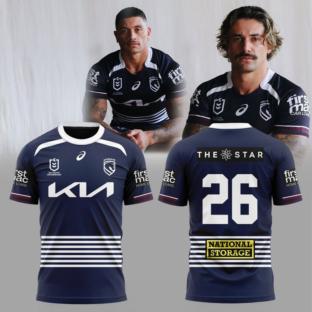 Brisbane Broncos Entering The New Era New Threads Away 2026 T-Shirt Brisbane Broncos Merch Brisbane Broncos Entering The New Era New Threads Away 2026 T-Shirt Brisbane Broncos Merch