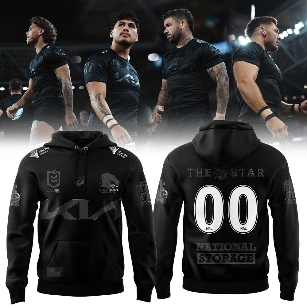 Brisbane Broncos Our 2025 Black New Hoodie Gift For Fan Lover